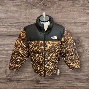 The North Face Mens XL 1996 Retro Nupste 700 Down Coal Brown Hooded Jacket NWT